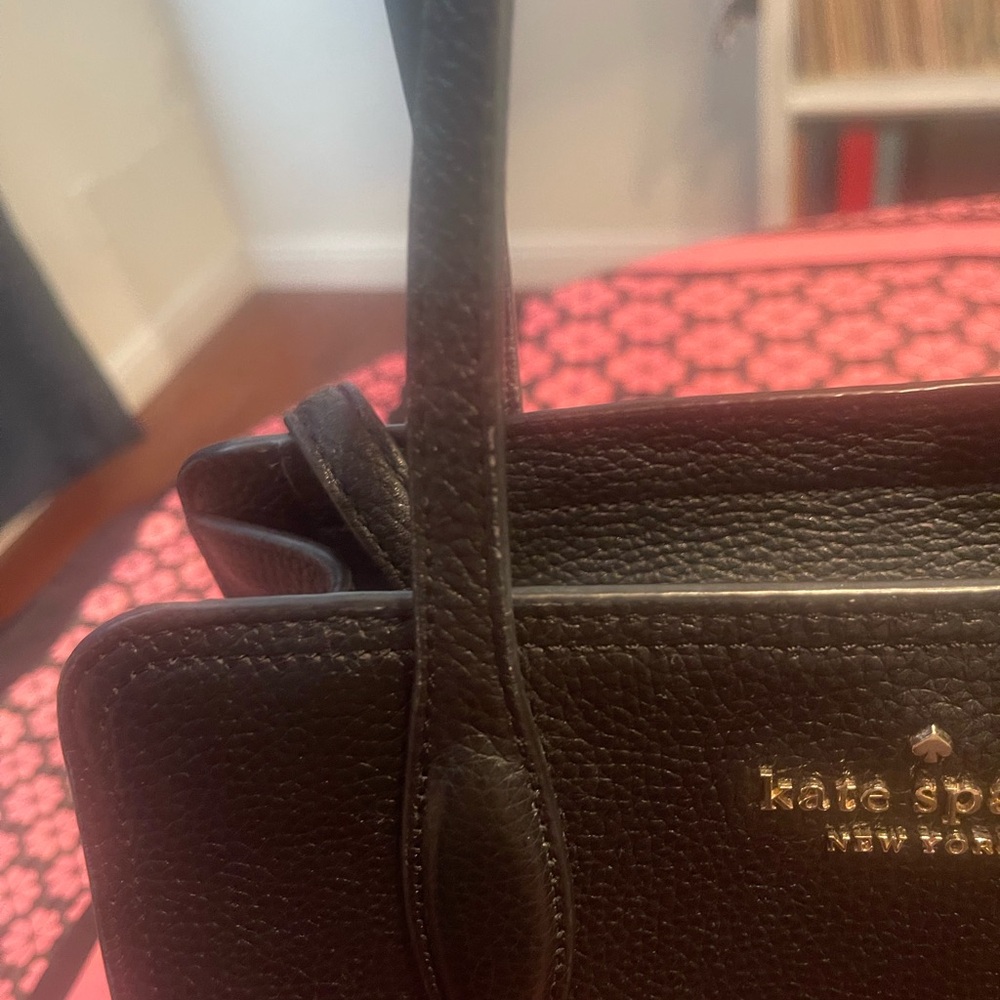 Kate Spade Black Rowe Medium Satchel ๐ - Picture 11 of 16